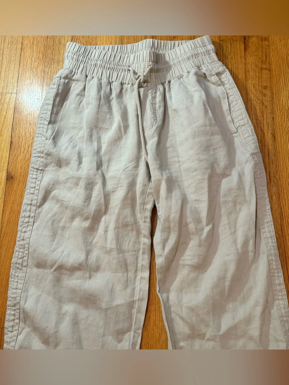 Quince 100% Europe Linen Pants. Size S (A3)